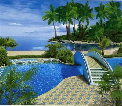 Фотообои Баунти бумага ArtDecor 242x201 см