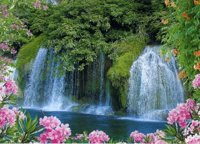 Фотообои Лазурный блюз бумага ArtDecor 194x134 см