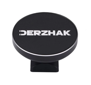 Держатель для телефона магнитный беспроводное зарядное устройство QI Derzhak U1 Черный (111)