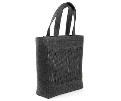 Повсякденна повстяна сумка з перфорацією для покупок FeltFabricDesign ВМ9-2 (0013)