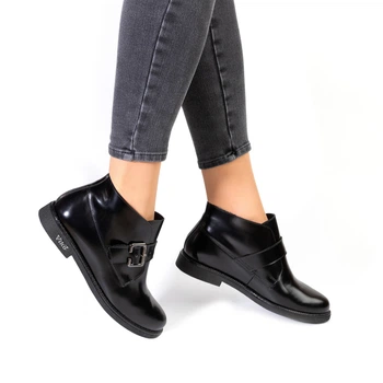 Черевики жіночі Woman's heel 40 чорні (O-616)