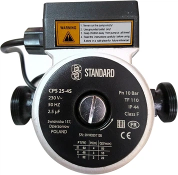 Циркуляційний насос Standard CPS 25/4S-180 (CPS25-4S180)