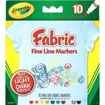 Набір маркерів з тканини Crayola 10 кольорів