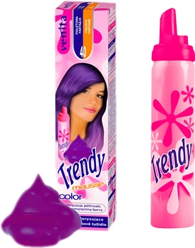 Фарбувальний мус Venita Trendy Color 40 Фіолетова фантазія 75 мл (5902101516280)
