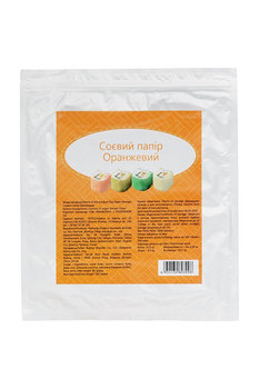 Соевая бумага оранжевая 20шт