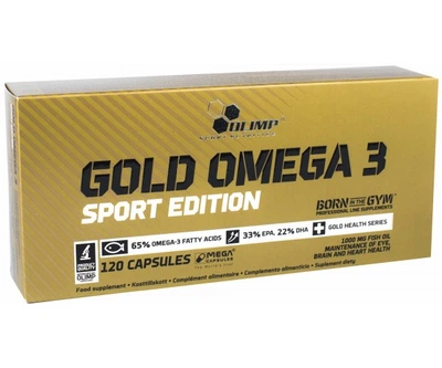 Жирні кислоти Olimp Sport Nutrition Gold Omega 3 Sport Edition 120 капсул (161301)