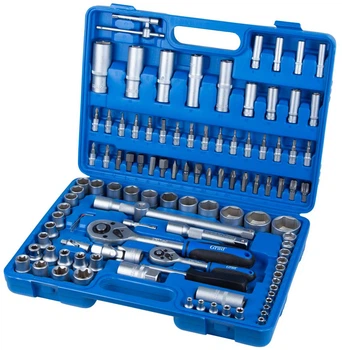 Набор насадок торцевых и бит Grad Start 1/2", 1/4" 108 шт в кейсе (6003205)