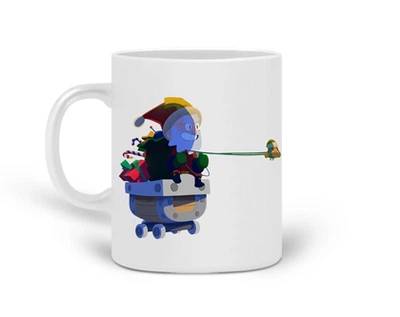 Кружка Бравл Старс Дед Мороз (Brawl Stars Santa Claus) (20259-1001) Керамика Белый