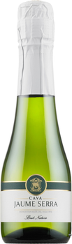 Вино ігристе Cava Jaume Serra Brut Nature біле брют 0.2 л 11.5% (8411277205029)