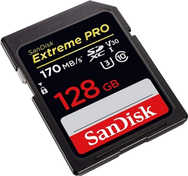 SanDisk SDXC Extreme Pro 128GB V30 UHS-I U3 (SDSDXXY-128G-GN4IN)