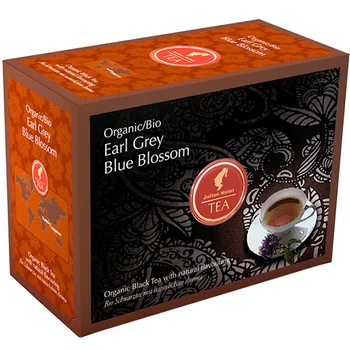 Органічний чорний чай Julius Meinl Bio Ерл грей блакитний квітка 20х3 р
