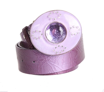 Жіночий ремінь Dovhani COL769-141 115 см Фіолетовий