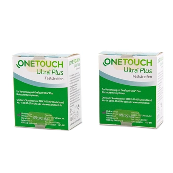 Тест-смужки onetouch ® Ultra ® Плюс (LifeScan One Touch Ultra Plus), №50 - 2 уп., (100 шт.)
