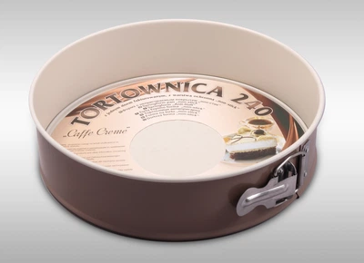 Форма для выпечки тортов SNB Caffe Creme 24см с антипригарным гофрированным дном (99023/7)