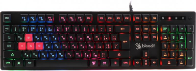 Клавиатура A4Tech B160N Bloody Black USB
