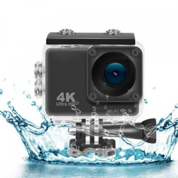 Водонепроницаемая экшн-камера Action Camera UKC S2 WiFi Ultra HD 4K с боксом и креплениями