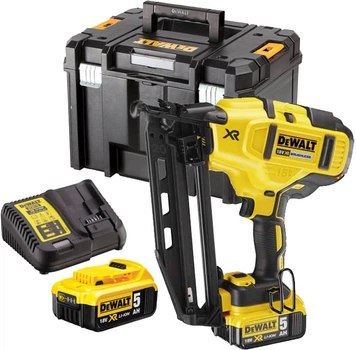 Гвоздезабиватель аккумуляторный DeWalt DCN660P2 под гвозди 32 - 63 мм (DCN660P2)