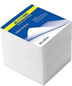 Блок белой бумаги для заметок 80х80х50 мм Buromax (BM.2205)
