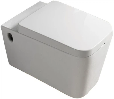 Унитаз NEWARC Aqua 9423W с сиденьем Soft Close дюропласт белый матовый (9423W)