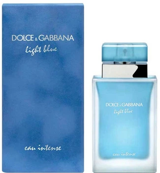 Woda perfumowana damska Dolce&Gabbana Light Blue Eau Intense 50 ml (3423473032809)