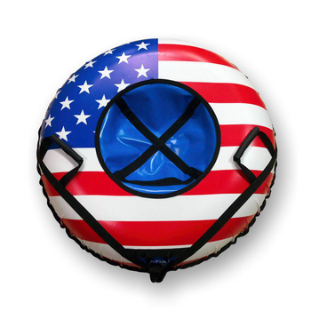 Надувные санки Фабрика подарков Тюбинг - American flag
