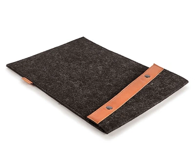 Чехол для планшета FeltFabricDesign 30х21 из войлока черный М11(10470)