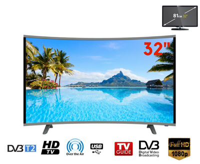 Телевизор COMER 32" Smart HD (E32DU3100) Изогнутый