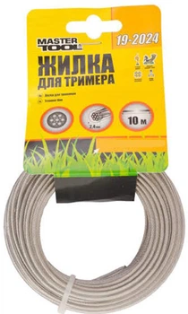 Волосінь для тримера Mastertool армована алюмінієм 2.4 мм 10 м "коло" (19-2024)