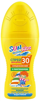 Солнцезащитный спрей для детей Биокон SPF 30 Sun Marina Kids 150 мл (4820064562094)