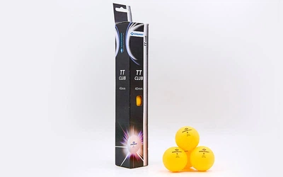 Шарики для настольного тенниса Donic 1-T One Poly 40+ Помаранчевий