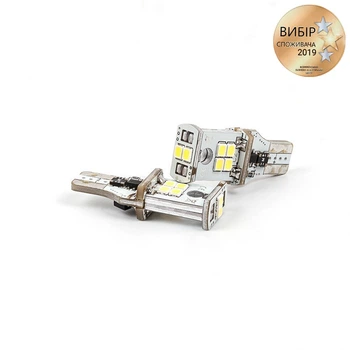 Светодиодные лампочки Carlamp 550Лм 10-16В 6000К (3GS10-T15-W)