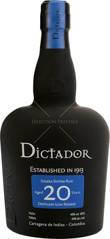 Ром Dictador Solera System Rum 20 років витримки 0.7 л 40% (7707284029156_s)