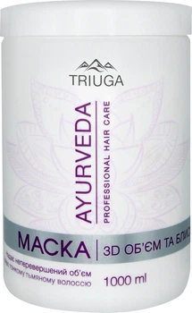 Маска Triuga Ayurveda 3D Об'єм і блиск 1000 мл (8908003544878)