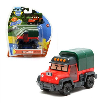 Игрушка Почер Металлическая машинка Robocar Poli 6 см (83357) (10-526413)
