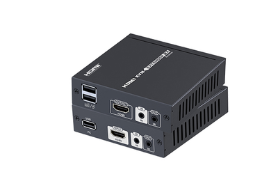 Комплект AVCom AV875KVM передатчик и приемник HDMI сигнала