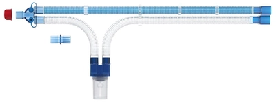Контур дыхательный  Flexicare стандартный без подогрева для взрослых с двумя патрубками вдоха выдоха