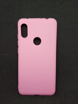 Бампер Candy силіконовий для Xiaomi Redmi Note 6 Pro Candy case Рожевий