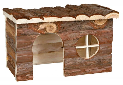 Деревянный домик для грызунов Hendrik Trixie 28см × 16см × 18 см (TX-62182)