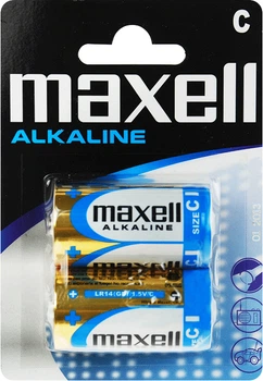 Bateria alkaliczna Maxell Alkaline C/LR14 2 szt/up (MX-162184)