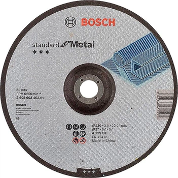 Круг отрезной Bosch Standard for Metal прямой 230х3 мм (2608603168)