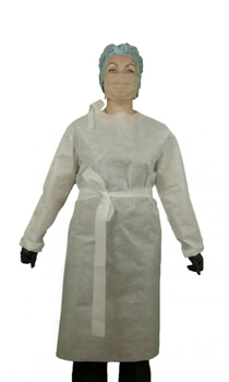 Одноразовий халат Miss Lora "Хірургічний" щільність 60 г/м2