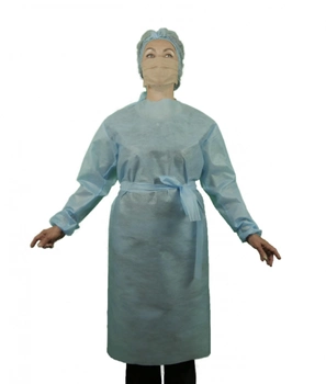 Одноразовий халат Miss Lora "Хірургічний" щільність 30 г/м2