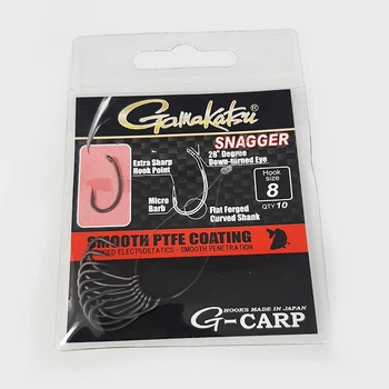 Крючок Gamakatsu G-Carp Snagger № 08 10шт
