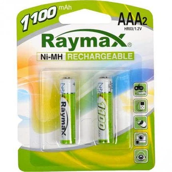 Акумулятор Raymax HR03 Ni-MH AAA 1100 mAh блістер 2 штуки