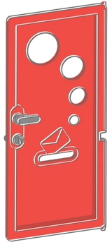 Двери Smoby Toys для дома (810905) (3032168109056)
