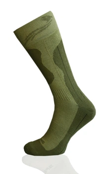 Носки трекинговые термоактивные SPAIO Survival Bamboo 35-37 хаки