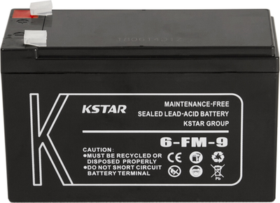 Аккумуляторная батарея KSTAR 12V 9A*h 6-FM-9 (6902518631599)