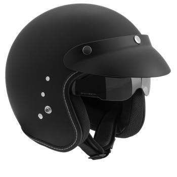 Мотошлем ROCC Classic PRO Jet helmet matt black S
