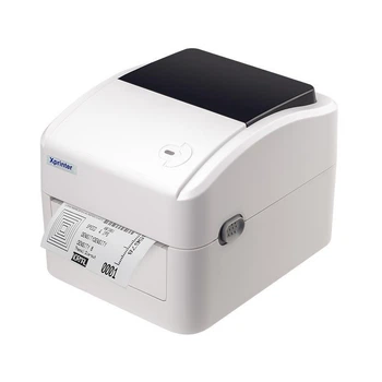 Термопринтер для печати этикеток Xprinter XP-420B USB + LAN Белый (JDT-0848119)