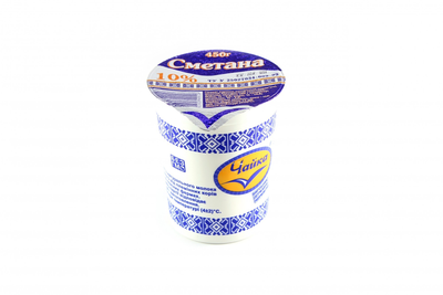 Сметана Чайка 10 % 450 г